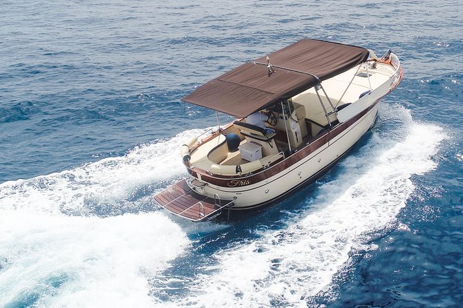 Private Scenic Boat Tour from Sorrento to Capri and Positano - From Sorrento Marina Piccola to Capri without Ferry Stress