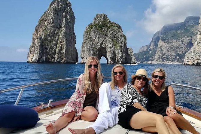 Private Scenic Boat Tour from Sorrento to Capri and Positano - Punta Carena Lighthouse and Marina Piccola: Two Ways to End the Sea Time
