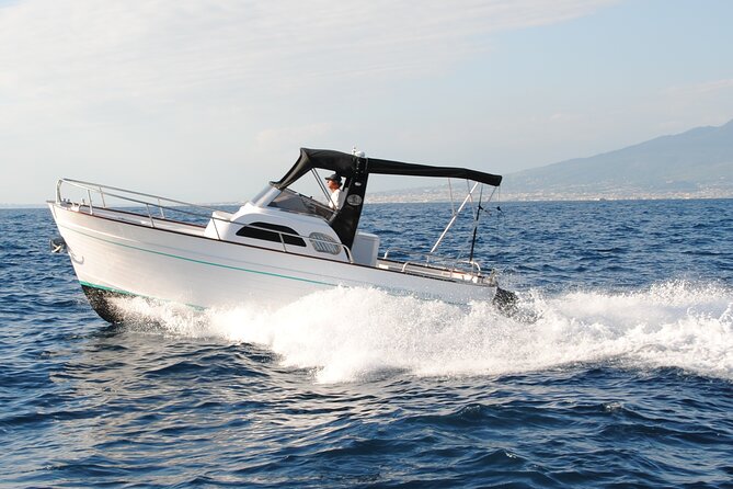 Private Scenic Boat Tour from Sorrento to Positano and Amalfi - Punta Campanella: clear water, cliff views, and prime coastline energy