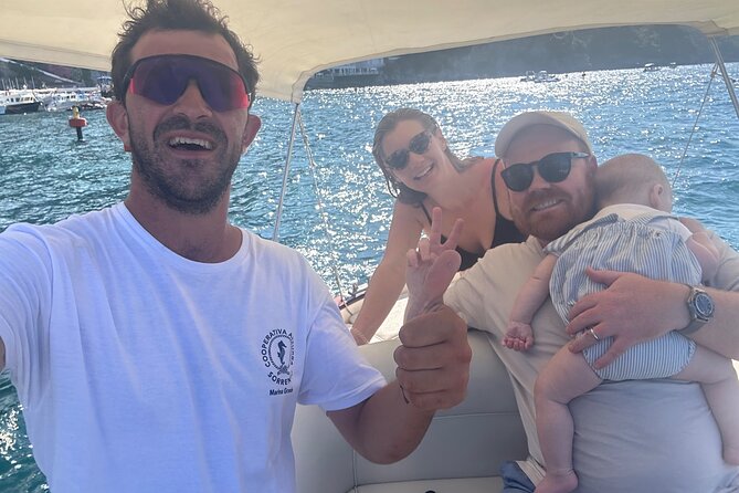 Private Sorrento Coast Tour from Marina Grande -Premium 28ft Boat - Stop 1: Marina Grande views and Antico Borgo Marinaro vibes