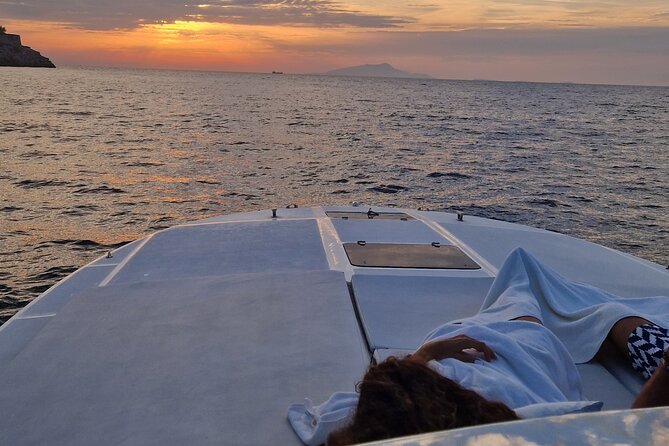 Private Sorrento Sunset Cruise with Prosecco, Spritz & Limoncello - Bagni Regina Giovanna: archaeology plus legend, seen from the water