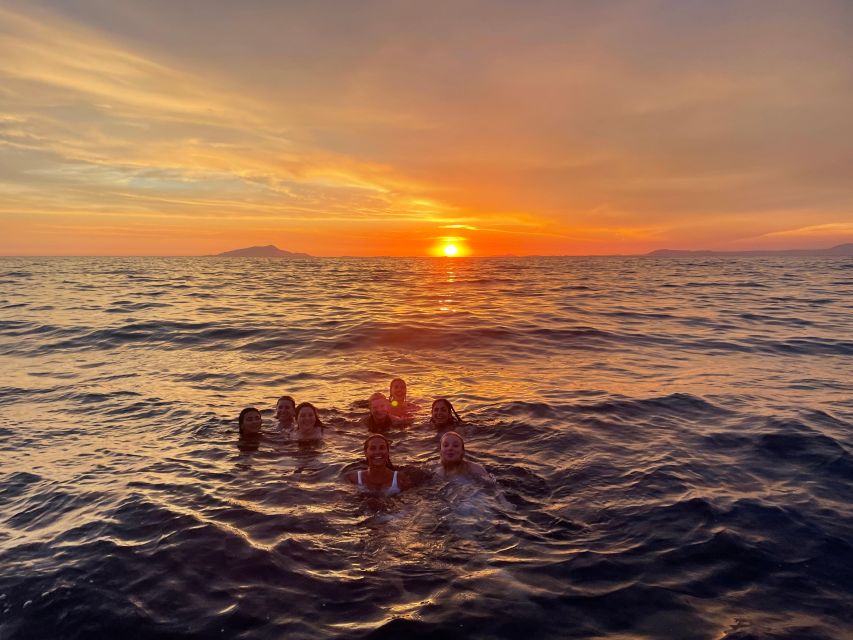Private Sunset boat tour - Stop 5: Spiaggia La Marinella—swim stop with a calmer stretch