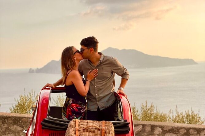 Private Sunset Photo Tour with vintage Fiat 500 - The 6:30 pm Timing: Light Changes Fast Here