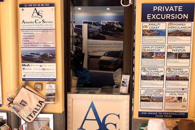 Private Transfer with driver from Naples to Sorrento - Dropping off in Sorrento: hotels, port access, and pedestrian zones