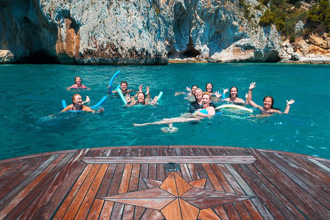 Semi-Private Capri Boat Tour with Snorkeling & Island Visit - White Grotta and Grotta Verde: short stops with big photo value