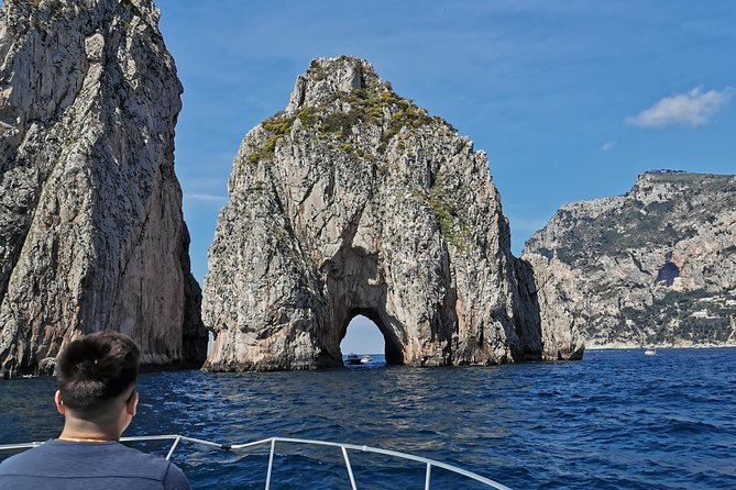 Shared boat tour from Sorrento to discover Capri - Passing the Main Port of Capri: You’re Close, Even Without Docking
