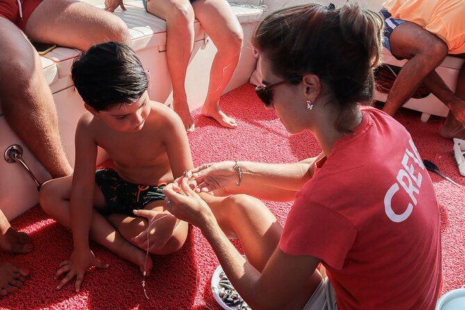 Shared trip with fishing and visit the beauty of Capri island - Marina Piccola and the swim stop: when you finally slow down