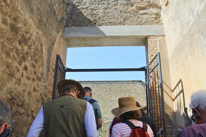 Skip the line Pompeii and Vesuvius full day tour from Sorrento - Apollo Sanctuary and Temple of Jupiter: Religion with Big City Views