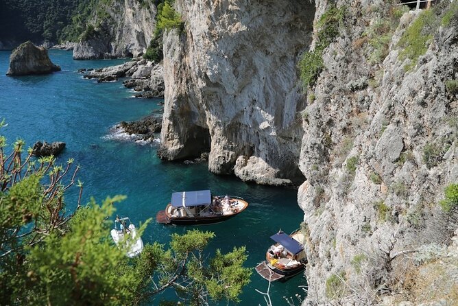 Small Group Boat Tour Capri & Blue Grotto with Swimming Stops - Price and Fees: Is €143.97 Worth It?