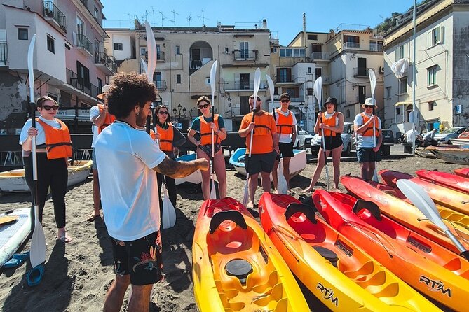 Small groups Kayak tour from Sorrento to Bagni Regina Giovanna - The Paddle Route: Easy Speed, Coastal Stops, and Real Breathing Room