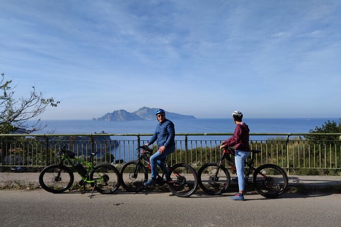 Sorrento: at the Vivaio by E-Bike with Limoncello Tasting - First Stops, Simple Flow: Meet at Enjoy Bike Sorrento