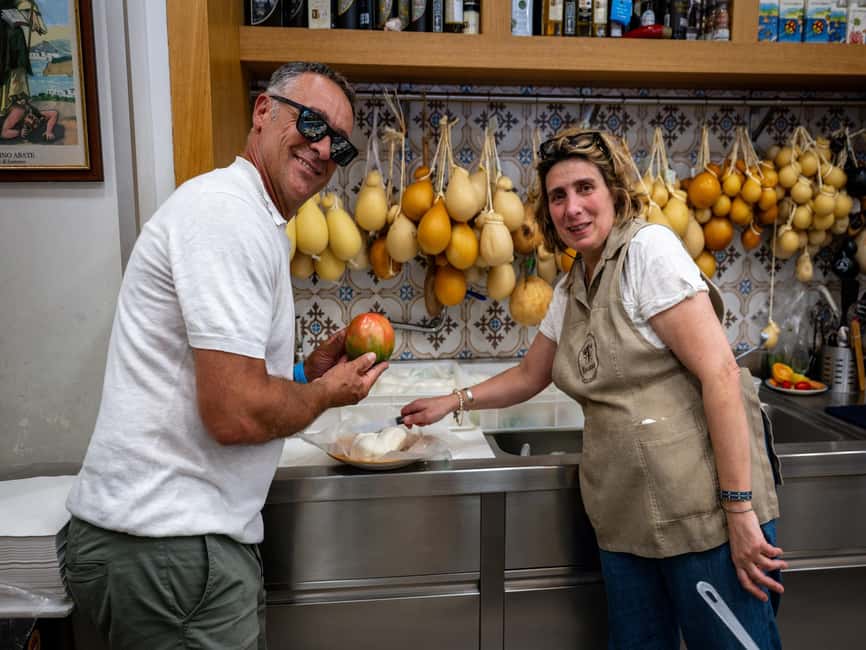 Sorrento: Authentic Food and Wine Tour with a Local Guide - Caseificio Apreda: the cheese and cured meats stop that does real work