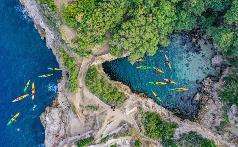 Sorrento: Guided Kayak Tour + Free 1h Paddleboarding - Marina Grande Meeting Point and a Smooth Start You Can Plan For