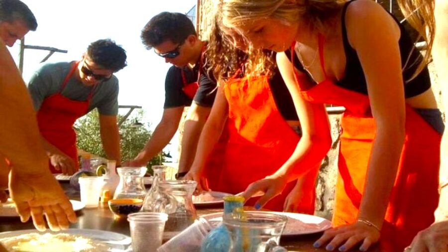 Sorrento: Half-Day Pizza Making, Wine, Limoncello & Pick-Up - Getting Oriented on the Farm Grounds