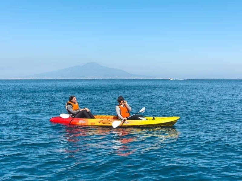 Sorrento: kayak small group tour to Bagni Regina Giovanna - Paddling route: Sorrento’s coast at sea level