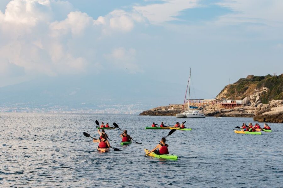 Sorrento: Premium Kayaking Experience with Swimming - From Marina Grande to open water in minutes