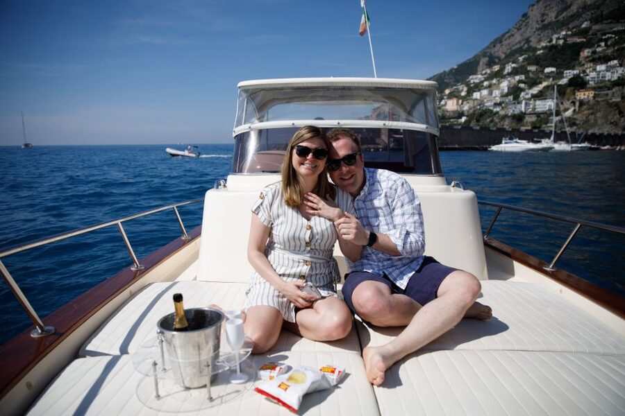 Sorrento: Private Amalfi Coast Boating Tour - Roman ruins and the Villa Pollio Felice swim break