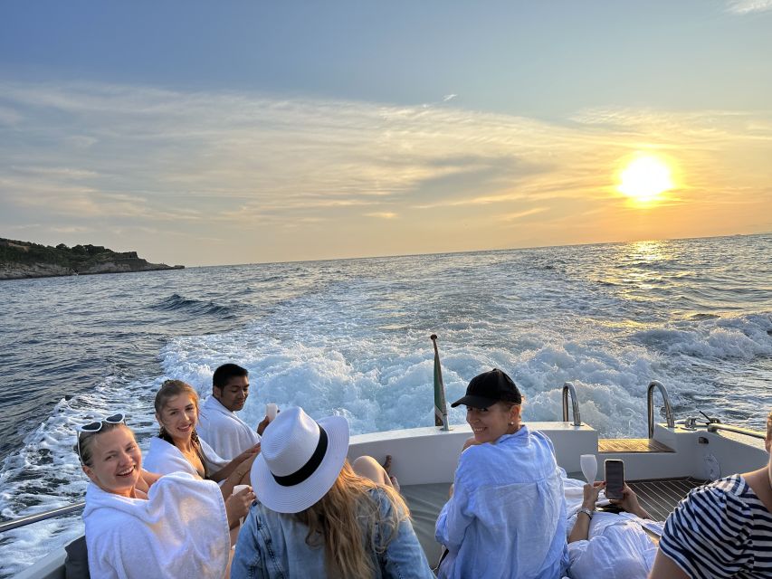 Sorrento: Scenic Boat Tour with Aperitif - Aperitif time on board: Prosecco, limoncello, and what can go off schedule