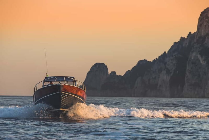Sorrento: Sunset Coastal Boat Tour with Aperitif - Massa Lubrense at sunset: spirits, photos, and that sea-air feeling