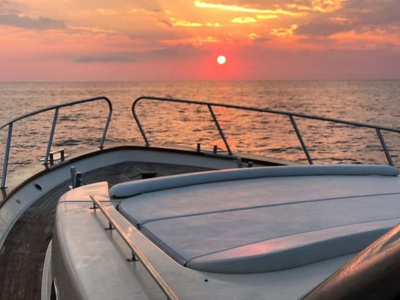Sorrento: Sunset Coastal Boat Tour with Aperitif - The landmarks you hear about: Blues Island, Tiberio’s Jump, Faraglioni, and the blue lizard