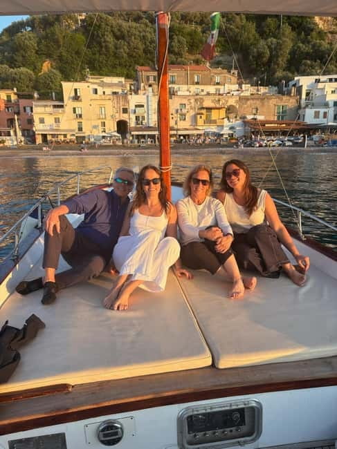 Sorrento Sunset Cruise with Aperitif on Board - Marina Grande: the postcard-style start