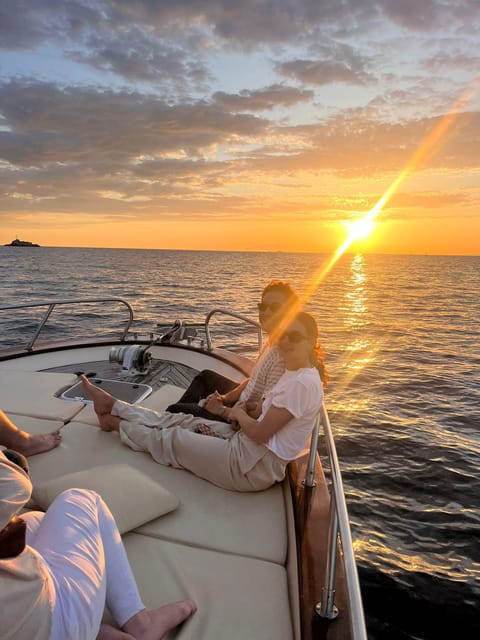 Sorrento Sunset Cruise with Aperitif on Board - Puolo Beach and Massa Lubrense: more viewpoints, more light
