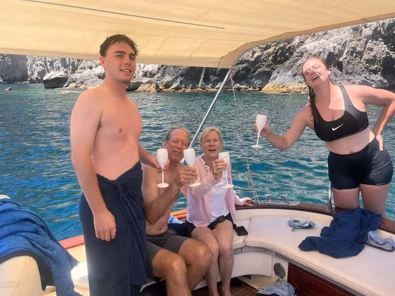 Sorrento Sunset Cruise with Aperitif on Board - On the boat for 2 hours: what the vibe is like