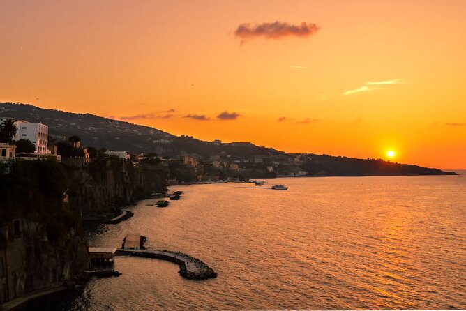 Sorrento Sunset Experience With Prosecco, Limoncello and Snacks - Stop 4: Sorrento Coast Aperitivo While the Sun Drops