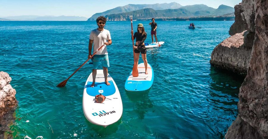 Sorrento: SUP Paddleboard Tour to Bagni Regina Giovanna - Bagni della Regina Giovanna: Roman ruins plus a swim stop