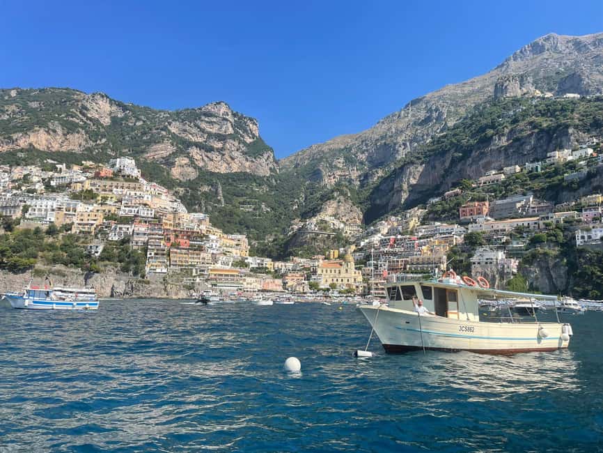 Sorrento: Swim, Dine and Toast on Sorrento Coast Sunset Tour - Toast time and dinner on the sea: local plates, Prosecco, and limoncello