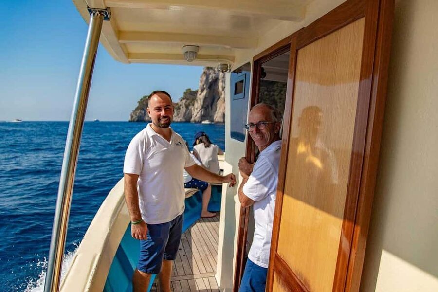 Sorrento: Swim, Dine and Toast on Sorrento Coast Sunset Tour - The yacht experience: short sailing, lots of viewpoints