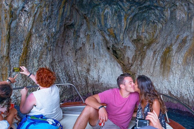 Sorrento to Capri Private Boat Experience on a Gozzo Apreamare 10 - Sailing the Gulf of Naples: the view is the prelude