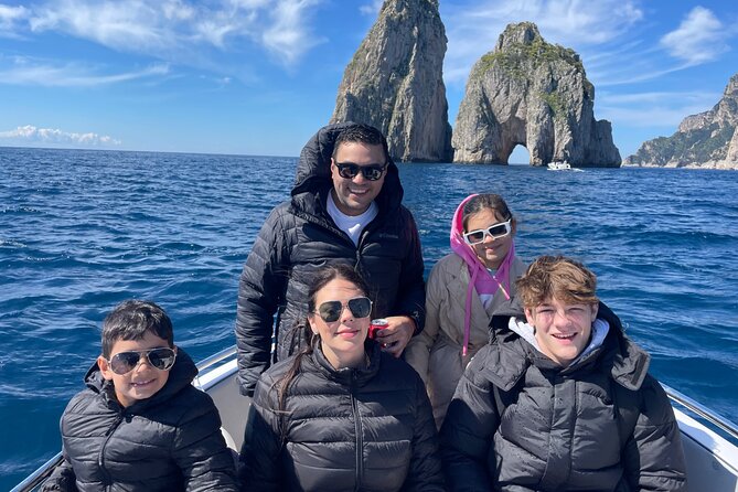 Sorrentomaxiboat tours to Capri - Blue Grotto stop: the famous water and the ticket reality