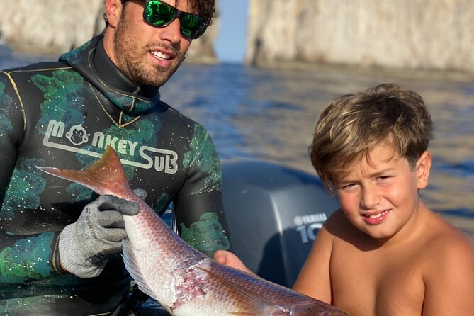 Sub Fishing And Snorkeling In The Waters Of Capri - The pacing: a couple hours in the water, then back to port