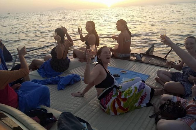 Sunset Boat Tour from Sorrento - Bagni Regina Giovanna at sunset: the second swim and the aperitif moment