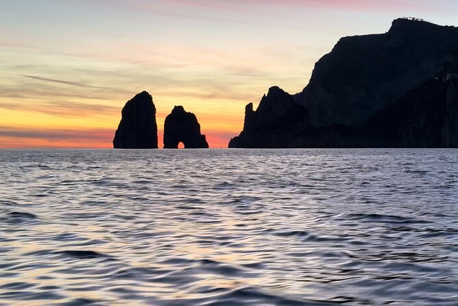 Sunset By Boat Plus Dinner On Capri - Capri After Dark: Landing, then Dinner at a Local Restaurant