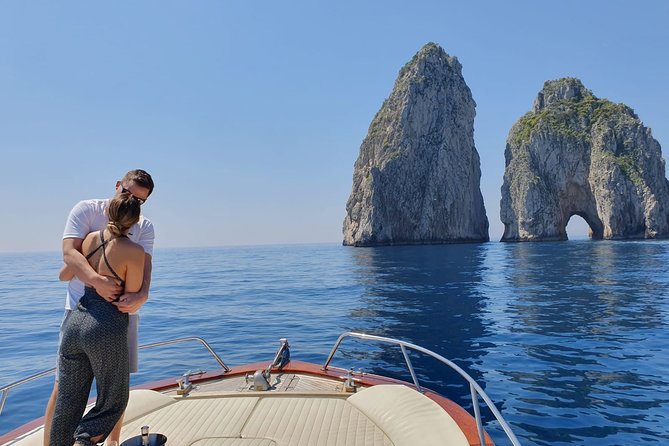 The Blue Fever: Capri island day cruise - The real win: a private motorboat day that keeps Capri moving