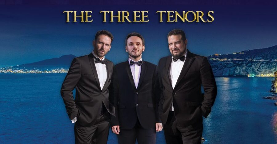 The Three Tenors in Sorrento: Opera Arias, Naples and Songs - The show format: opera arias, then Naples songs