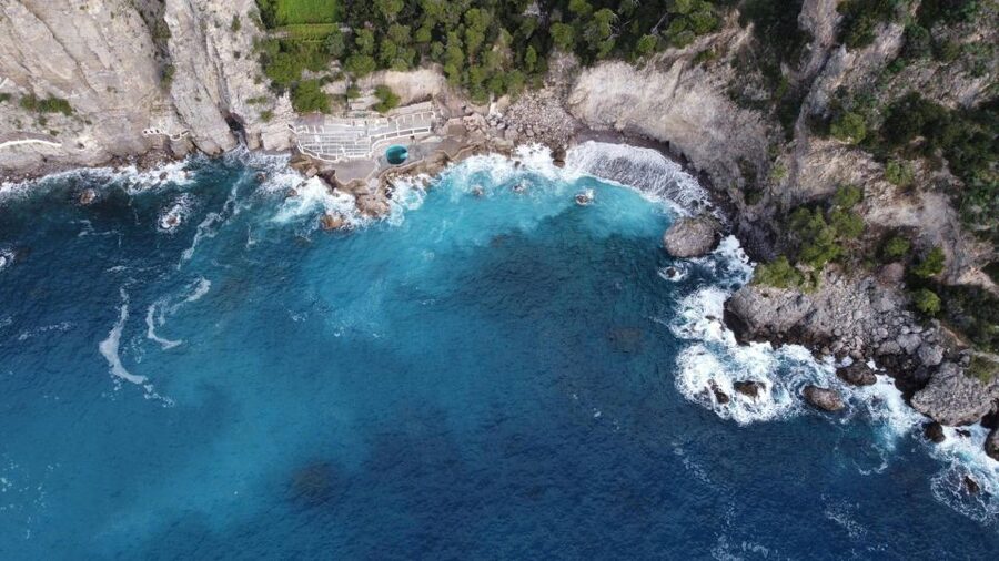 Tour in Barca da Amalfi un Viaggio da Sogno in Amalfi Coast - Conca dei Marini and the Santa Rosa Monastery angle you don’t get from the road