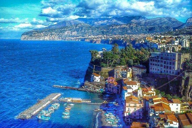 Transfers From Naples Airport Or Train Station To Sorrento - The Van Ride: Air-Conditioned Comfort With Gulf of Naples Views