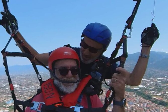 Two-seater paragliding Amalfi and Sorrento Coast Monte Faito - The view you came for: Positano, Capri, Sorrento, and more