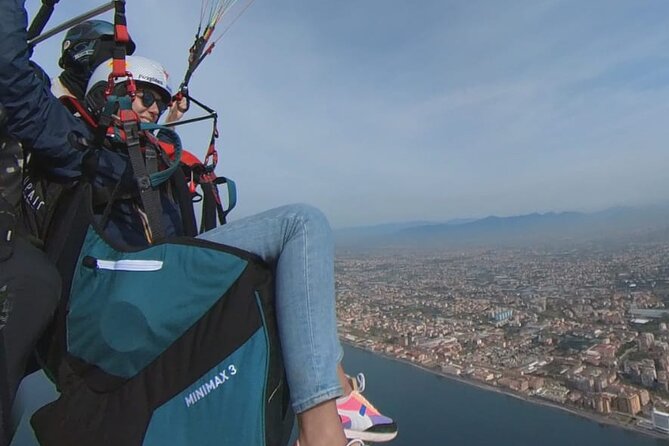 Two-seater paragliding Amalfi and Sorrento Coast Monte Faito - Comfort in the harness: what you’ll notice once you’re airborne